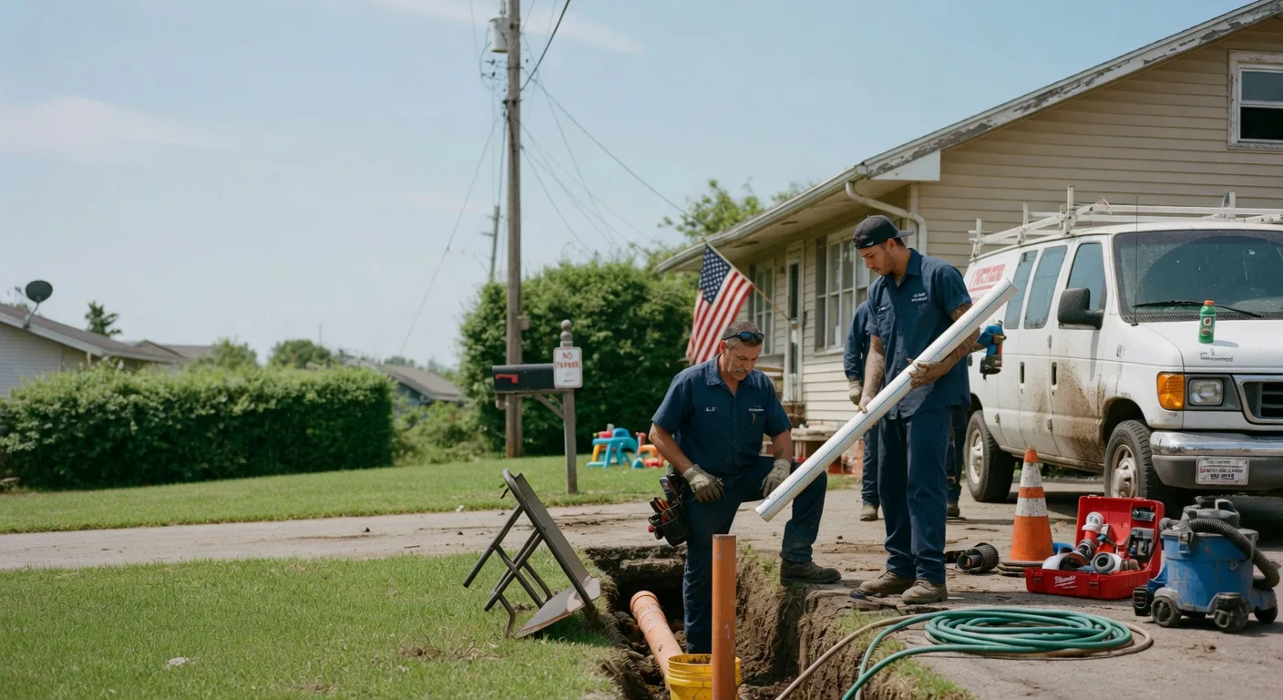 Sewer Line Inspection in Sharpsburg, KY